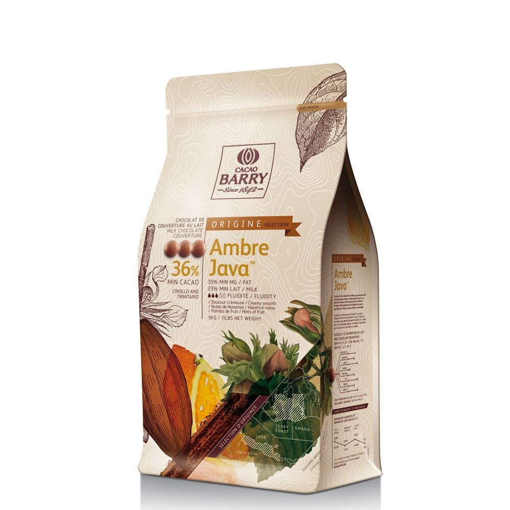 Cacao Barry - Milk Chocolate - Ambre Java - 5kg